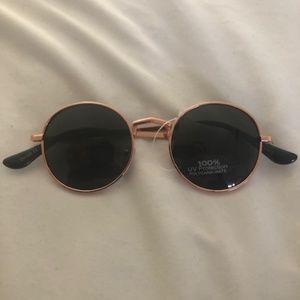 Prettylittlething Rose Gold Sunglasses